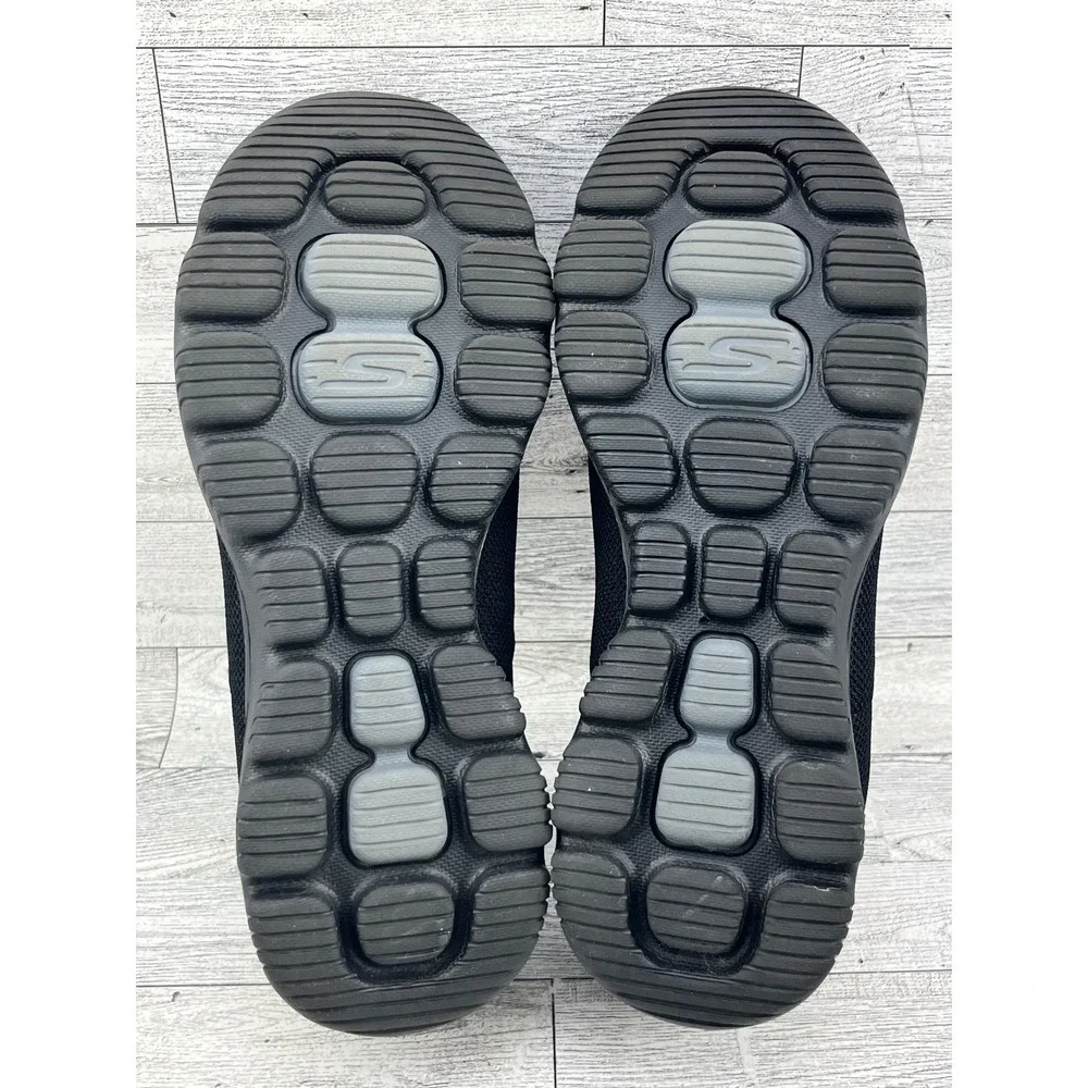Skechers GoWalk Evolution Ultra‎ Womens Black Slip On Sneakers 15730 Size 9